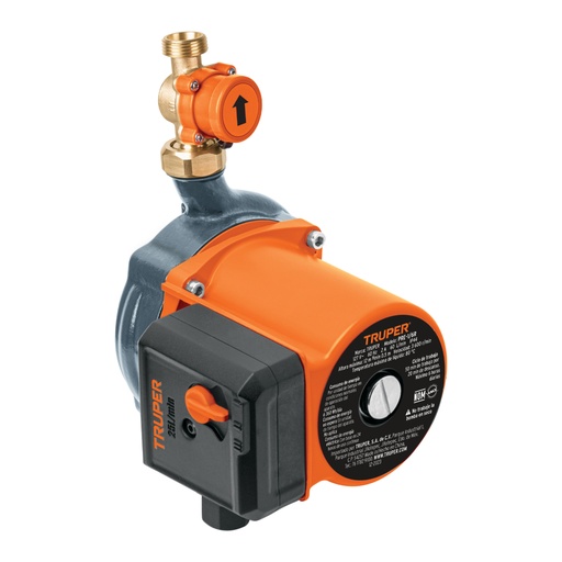 [103355] Bomba presurizadora 1/6 HP, con sensor regulable, TRUPER PRE-1/6R