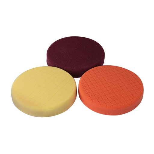 [103439] Juego de 3 esponjas p/pulir de 7' hook and loop,TRUPER ES-PULA-7