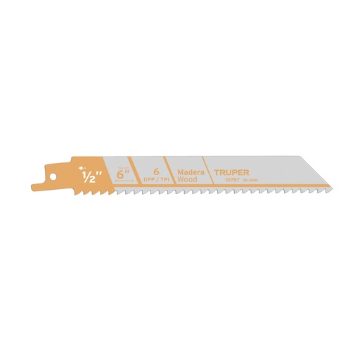 [10787] Blíster con 2 seguetas sierra sable 6' 6 DPP para madera SE-66M