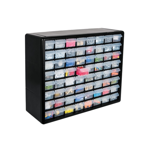 [10895] Organizador con 64 gavetas, Truper ORG-64