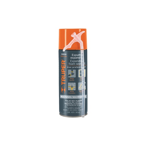 [10919] Espuma expansiva de 300 ml, Truper ESEX-300