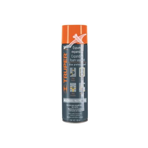 [10920] Espuma expansiva de 500 ml, Truper ESEX-500