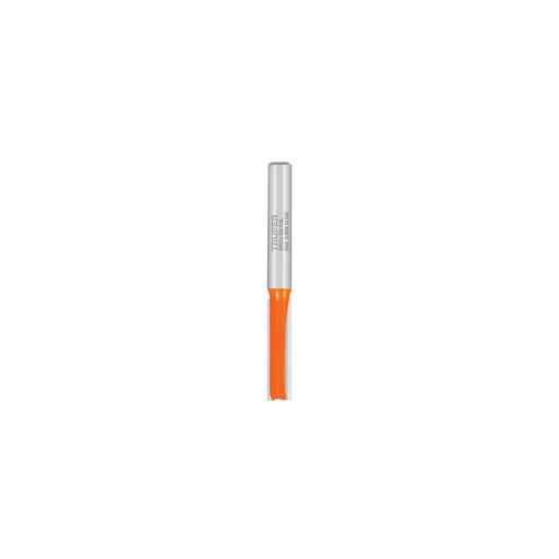 [11453] Broca para router, recta 2 filos, 1/4', larga, Truper BROU-R2-1/4L