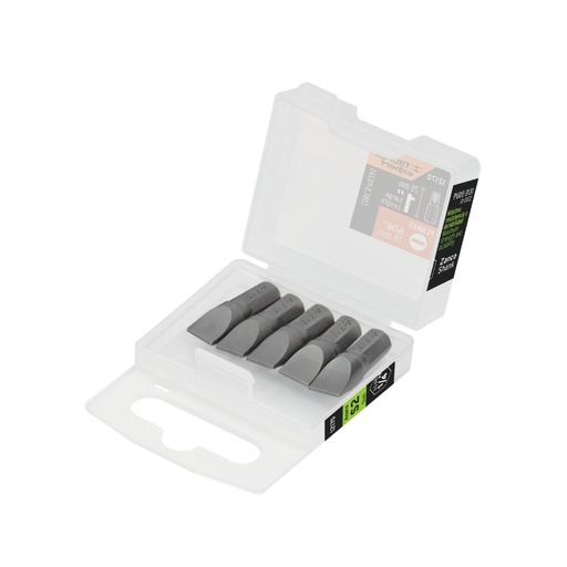 [12170] Estuche con 5 puntas planas de 5/16' largo 1', Truper Expert PUDE-3131