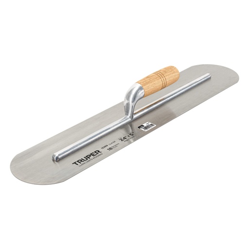 [12399] Llana canto redondo 24' x 5' con mango de madera, Truper LLA-24