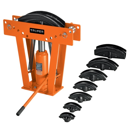 [12884] Doblador hidráulico para tubo, 16 ton, Truper DTH-16