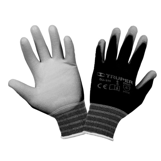 [13290] Guantes de nylon recubiertos de poliuretano, CH, TRUPER GU-111