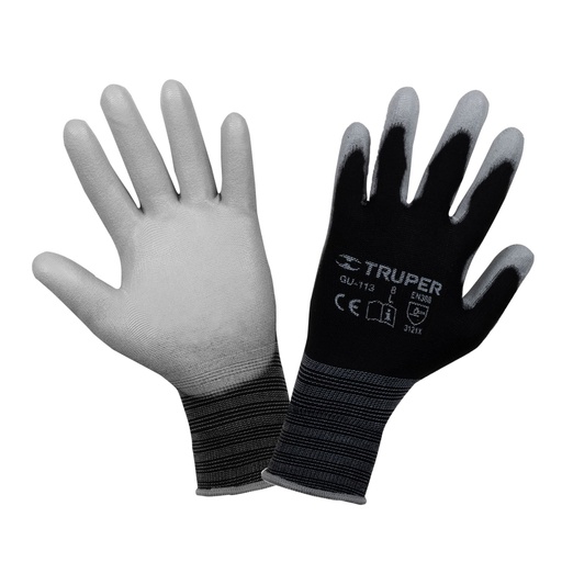 [13292] Guantes de nylon recubiertos de poliuretano, G, TRUPER GU-113