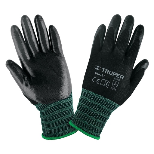 [13293] Guantes de nylon recubiertos de nitrilo, CH, TRUPER GU-121