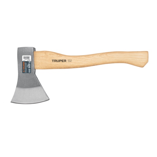 [14954] Hacha europea, 600 g, mango hickory 14', Truper HE-600