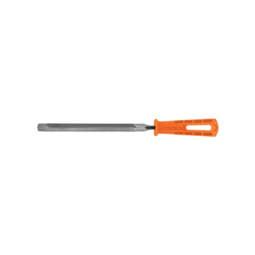 [10922] Lima triángular 8' para machete, 36 dpp, con mango, TRUPER LTR-8M