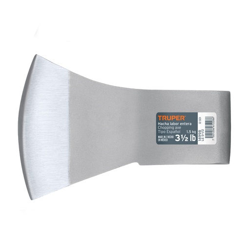 [14998] Hacha labor entera 3-1/2 lb, sin mango, TRUPER LE-3-1/2