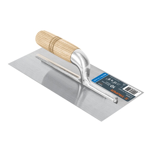 [15400] Llana 11' canto recto, 10 remaches, mgo madera, Truper LLM-11