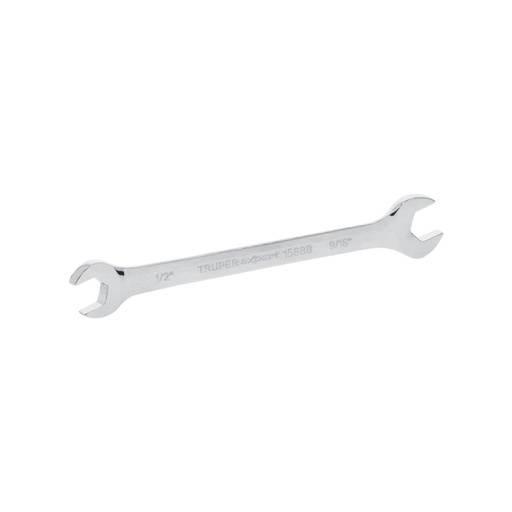 [15688] Llave española, 1/2 x 9/16' x 181 mm de largo, Truper Expert LL-3026