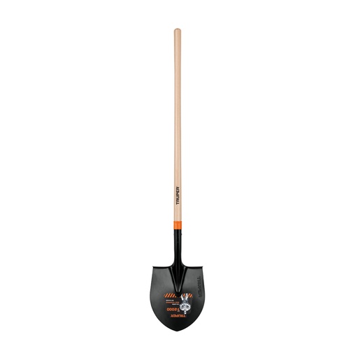 [11149] Pala redonda # 4 T-2000, mango largo 45', Truper PRL-P4